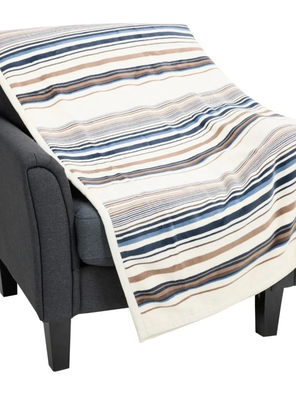 NEW Pendleton Whites Shores Oversized Fleece Throw Blanket - 60x80